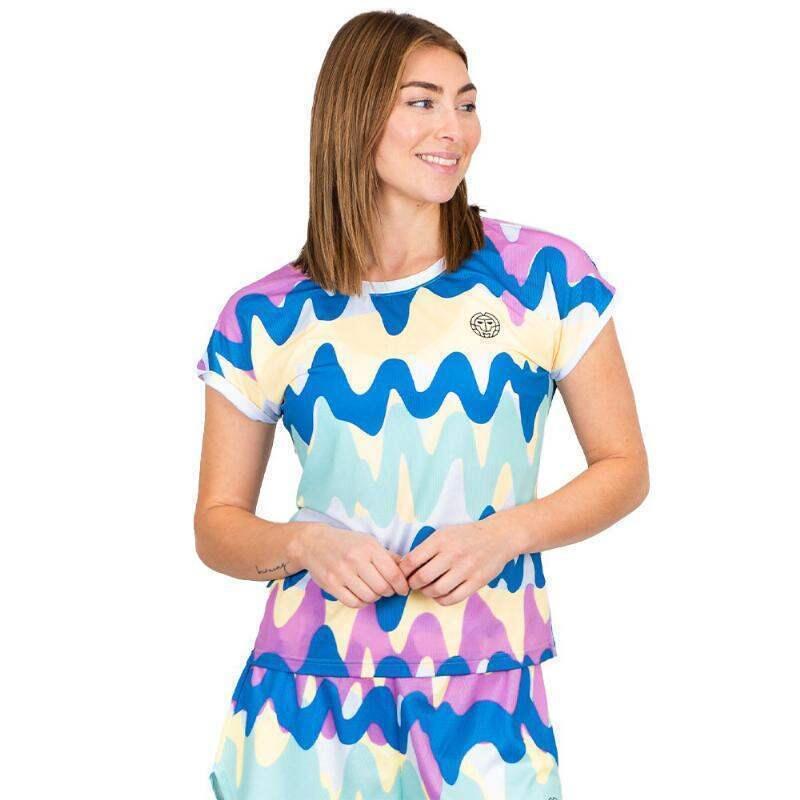 Camiseta Bidi Badu Good Vibes Blanco MIx Mujer 5/7