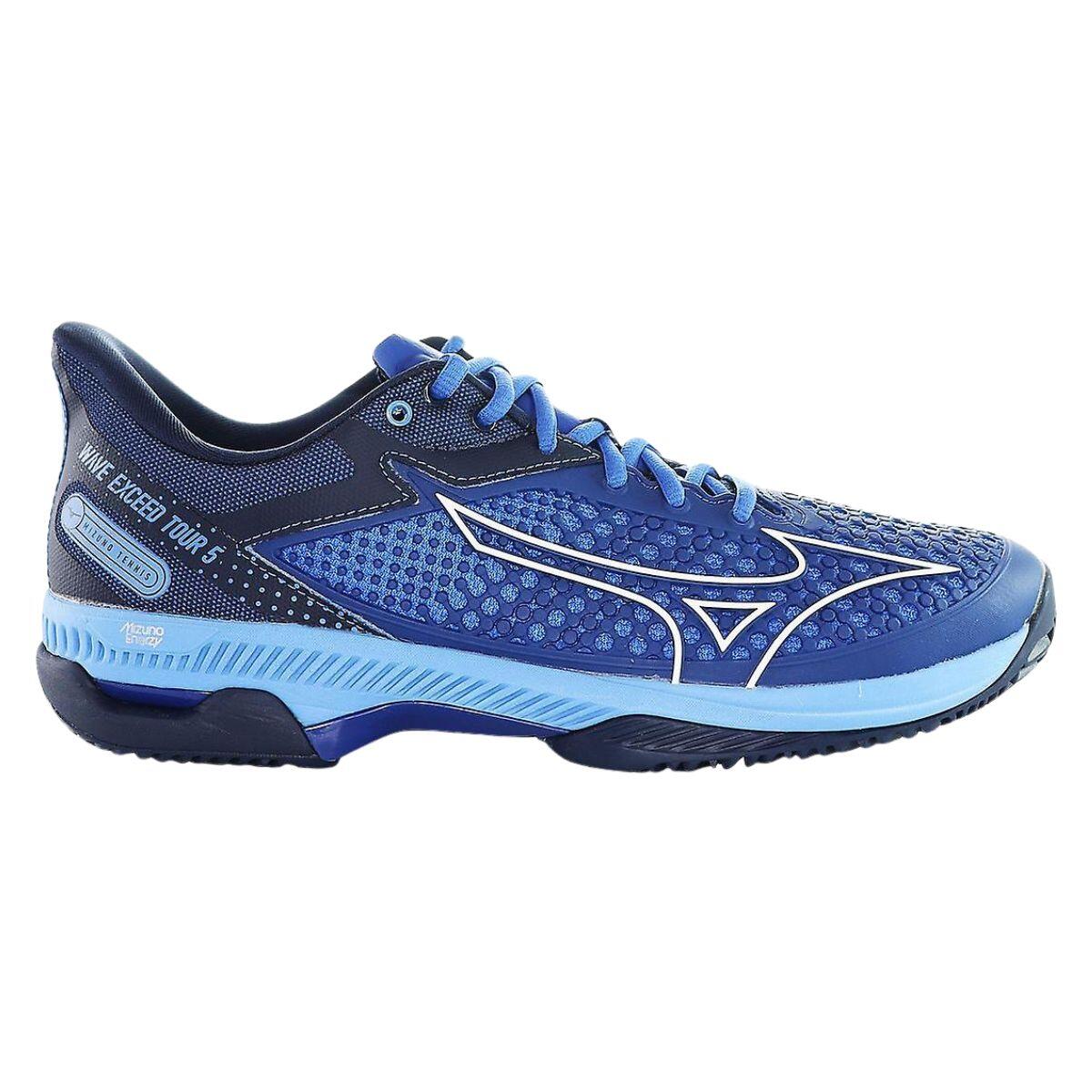 Blue Mizuno Wave Exceed Tour 5 Cc 61gc2274 26 Shoes | Decathlon