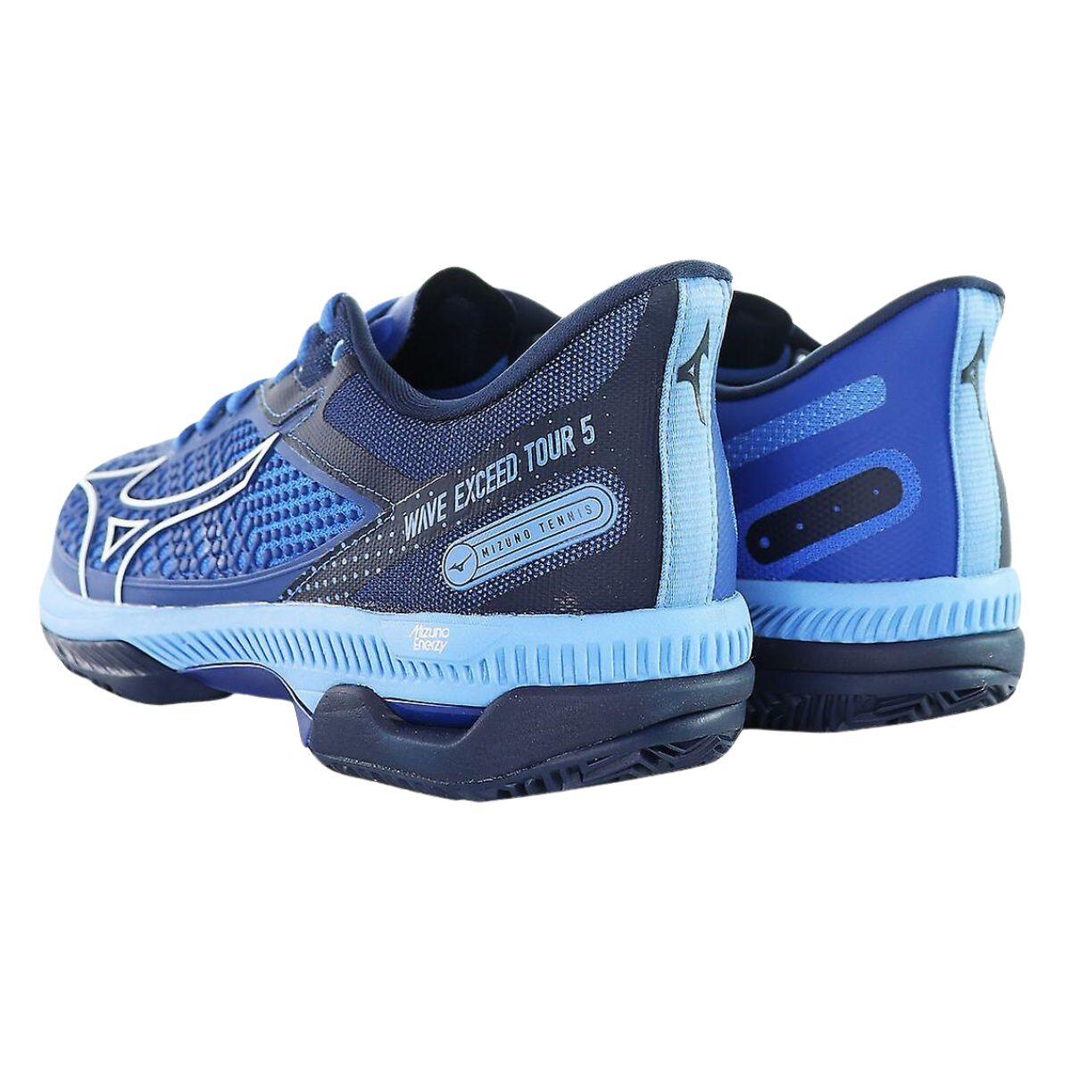 Blue Mizuno Wave Exceed Tour 5 Cc 61gc2274 26 Shoes | Decathlon