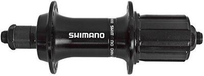 Shimano fh-rm30 7-speed cassette naaf met 32 gaten in zwart 145 mm