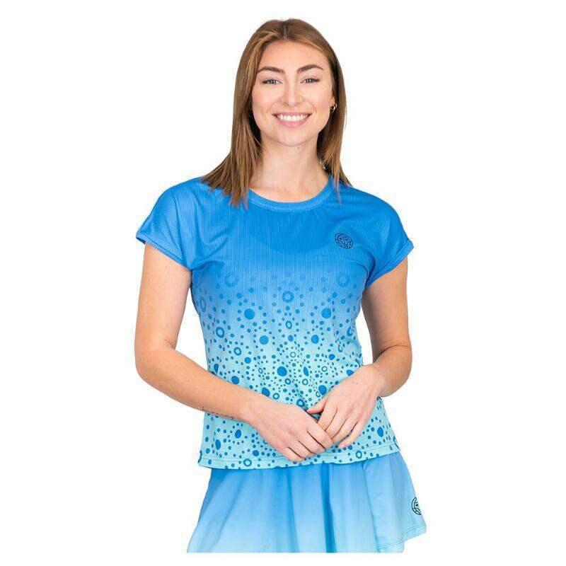 Camiseta Bidi Badu Colortwist Aqua Azul Mujer 5/7