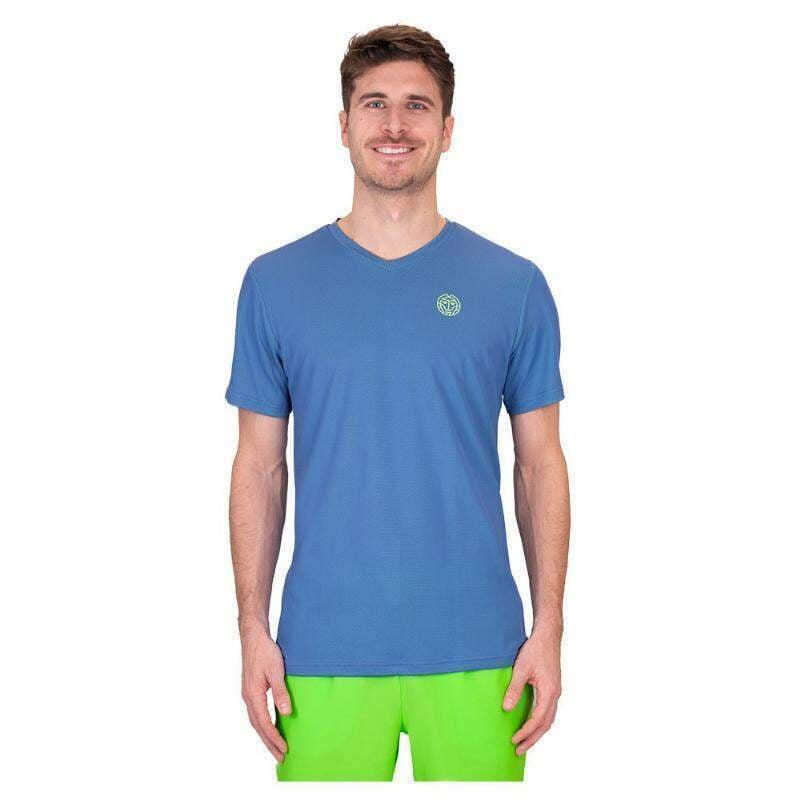 Crew Inside Out V-Neck Tee - red, blue 5/7