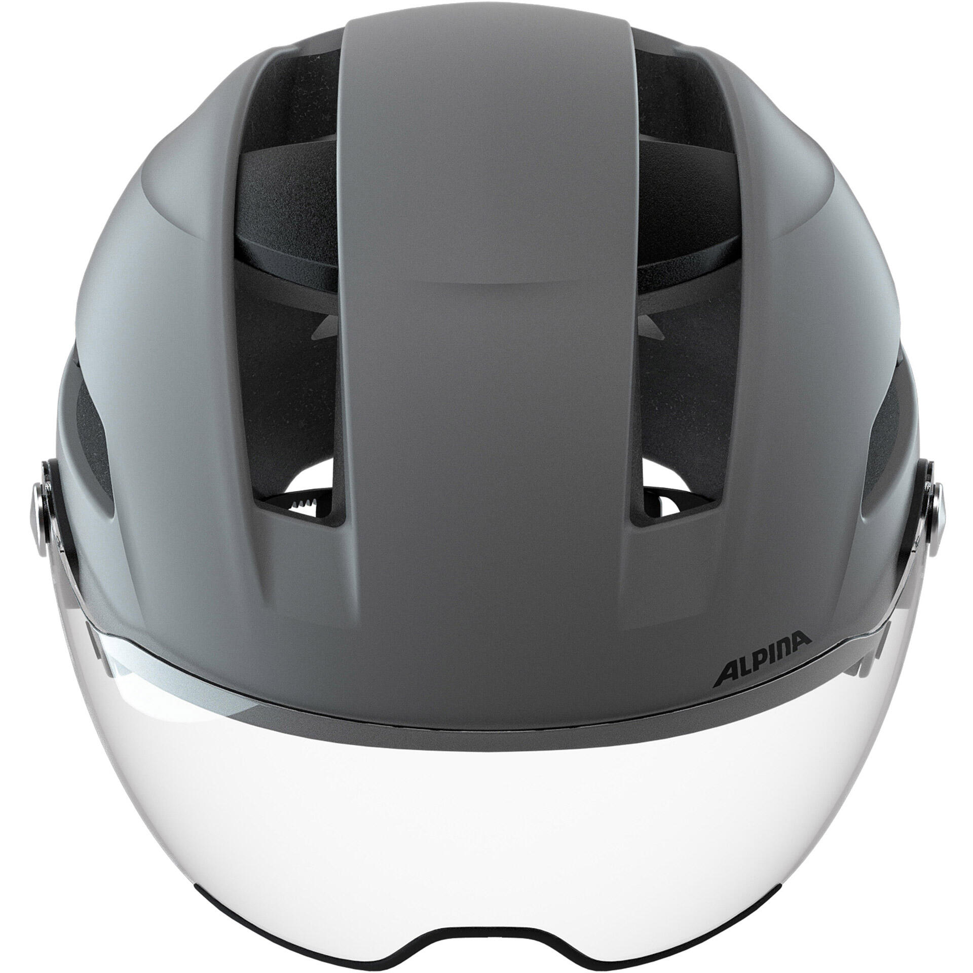 Casco urbano deportivo olímpico Soho Visor 51-56 en Gris Mate 2/5