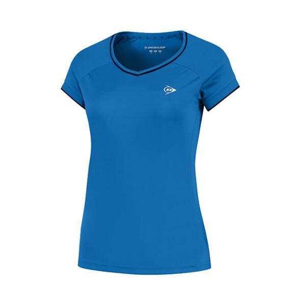 DUNLOP T-Shirt Dunlop Club Line Crew Tee Senhora (Azul Real)