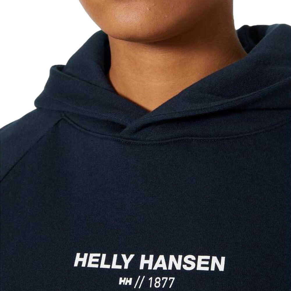Sudadera Azul con capucha Helly Hansen Core Navy 5/6