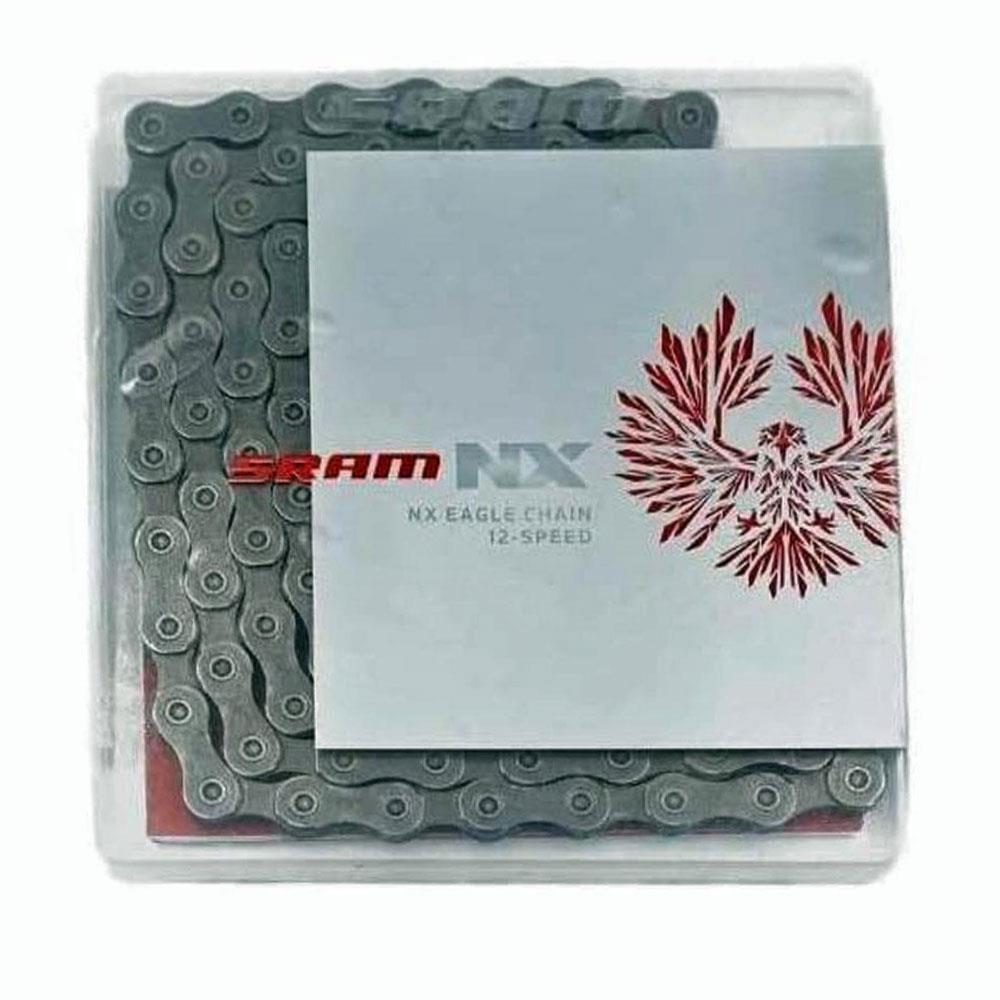 SRAM NX Eagle 12 Speed Power Link  126 Links - Grey