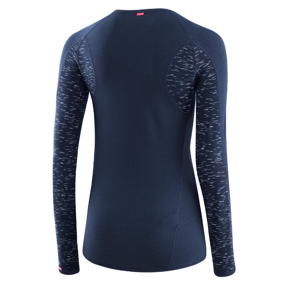 Camiseta  Térmica Interior de manga larga Starlit Mujer Azul 2/2
