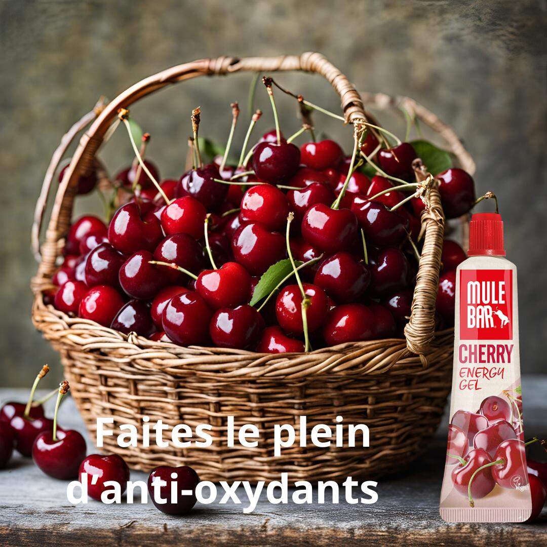 24 gels énergétiques - vegan - sans gluten - bouchon refermable - 37g - Cerise 6/6