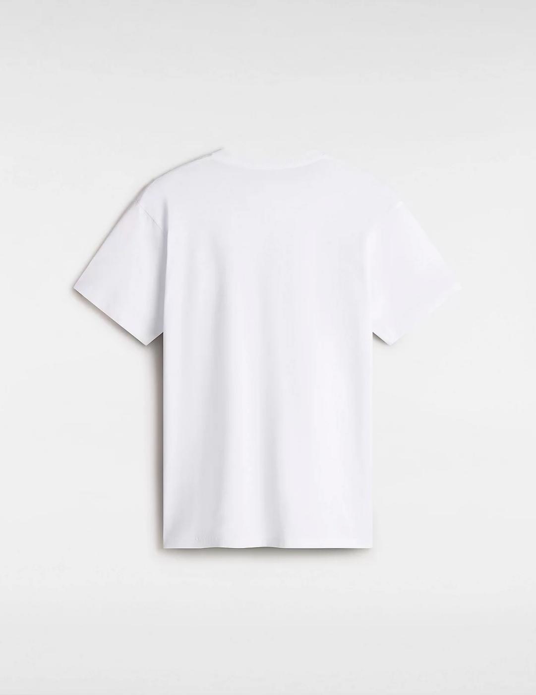 T-Shirt Vans Classic, Branco, Homens 6/6