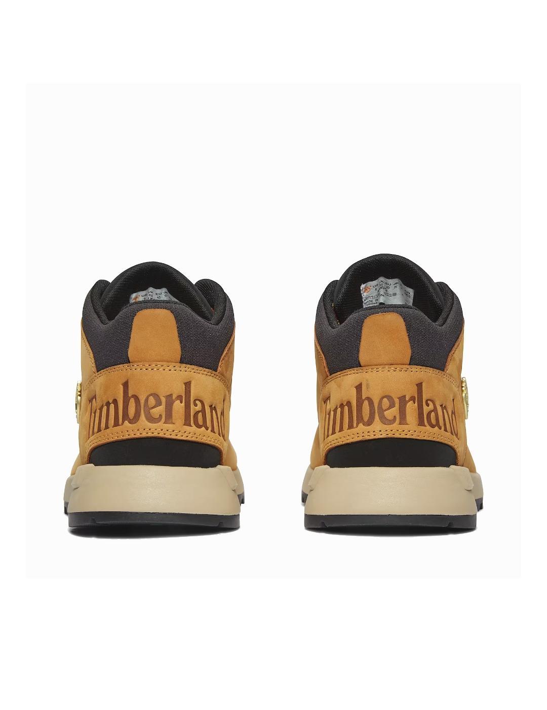 Basket mi-haute à lacets pour homme en jaune Sprint Trekker 6/7