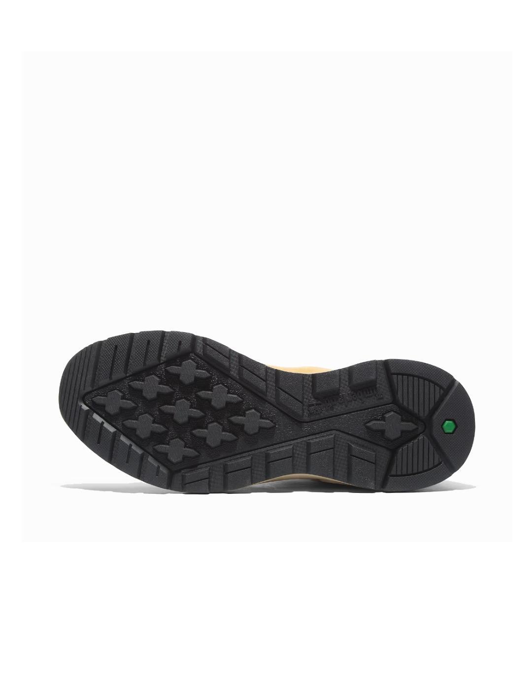 Basket mi-haute à lacets pour homme en jaune Sprint Trekker 7/7