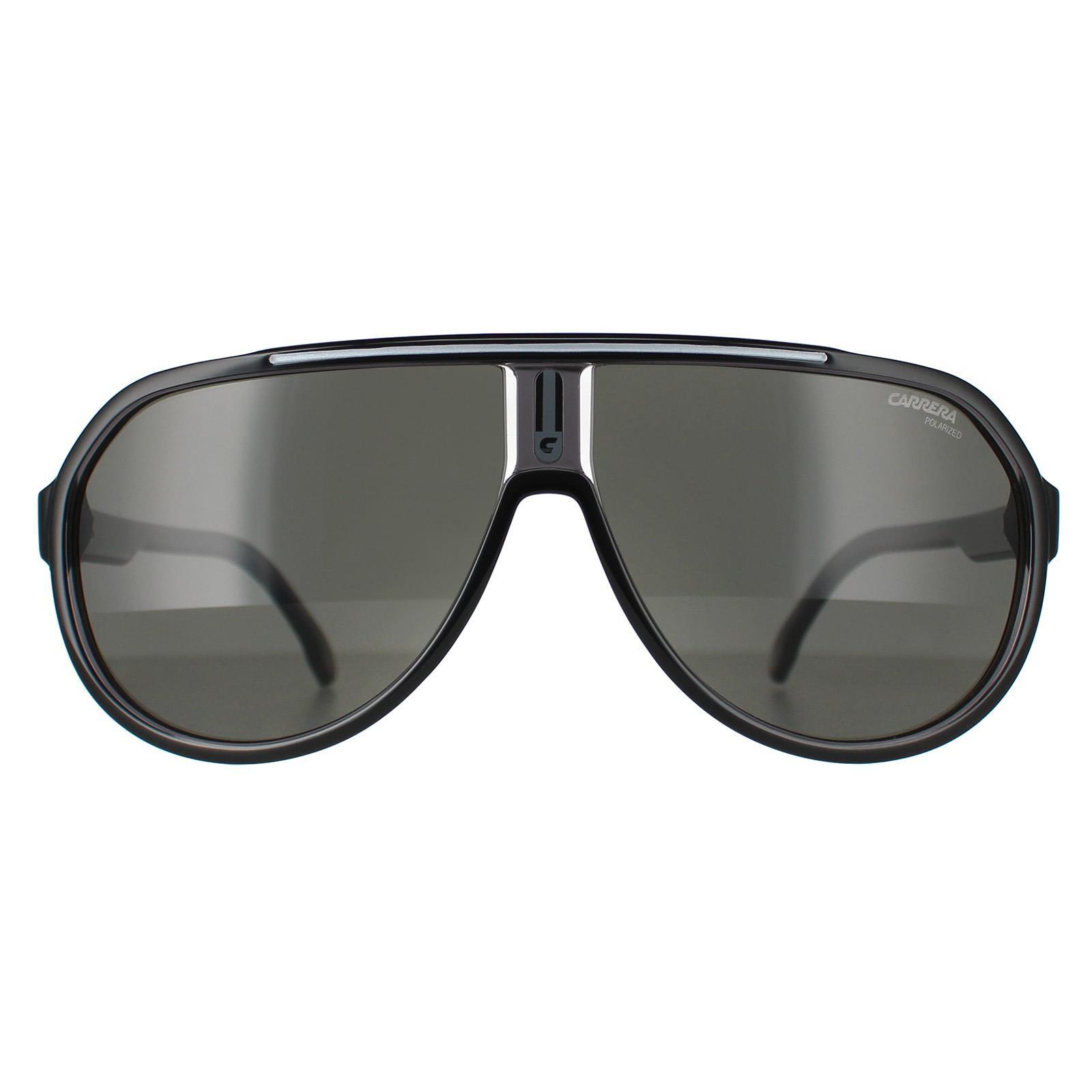 Carrera Aviator Mens Black Grey Grey 1057/S
