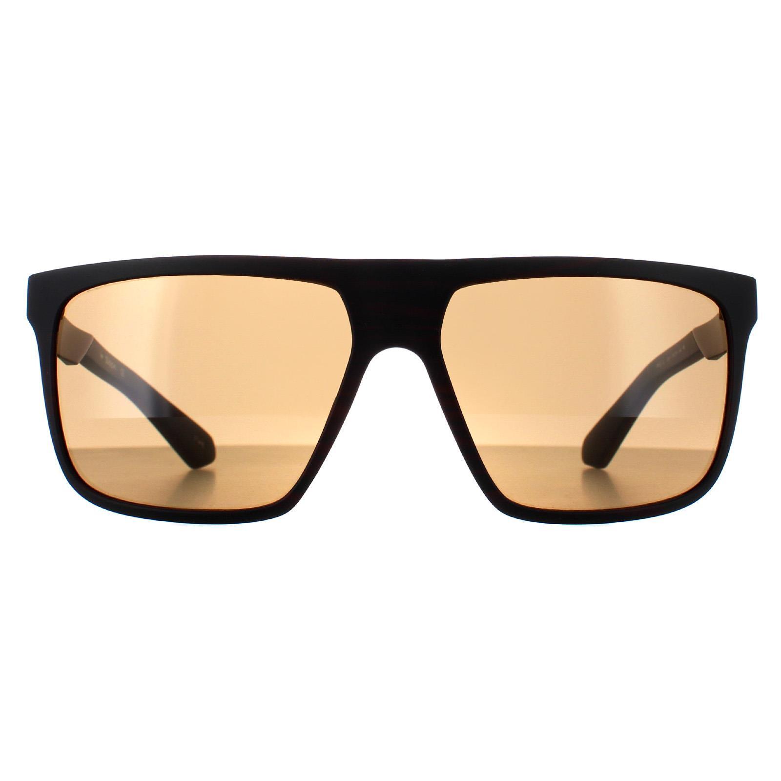 Dragon Rectangle Unisex Teak Wood Lumalens Brown Vinyl