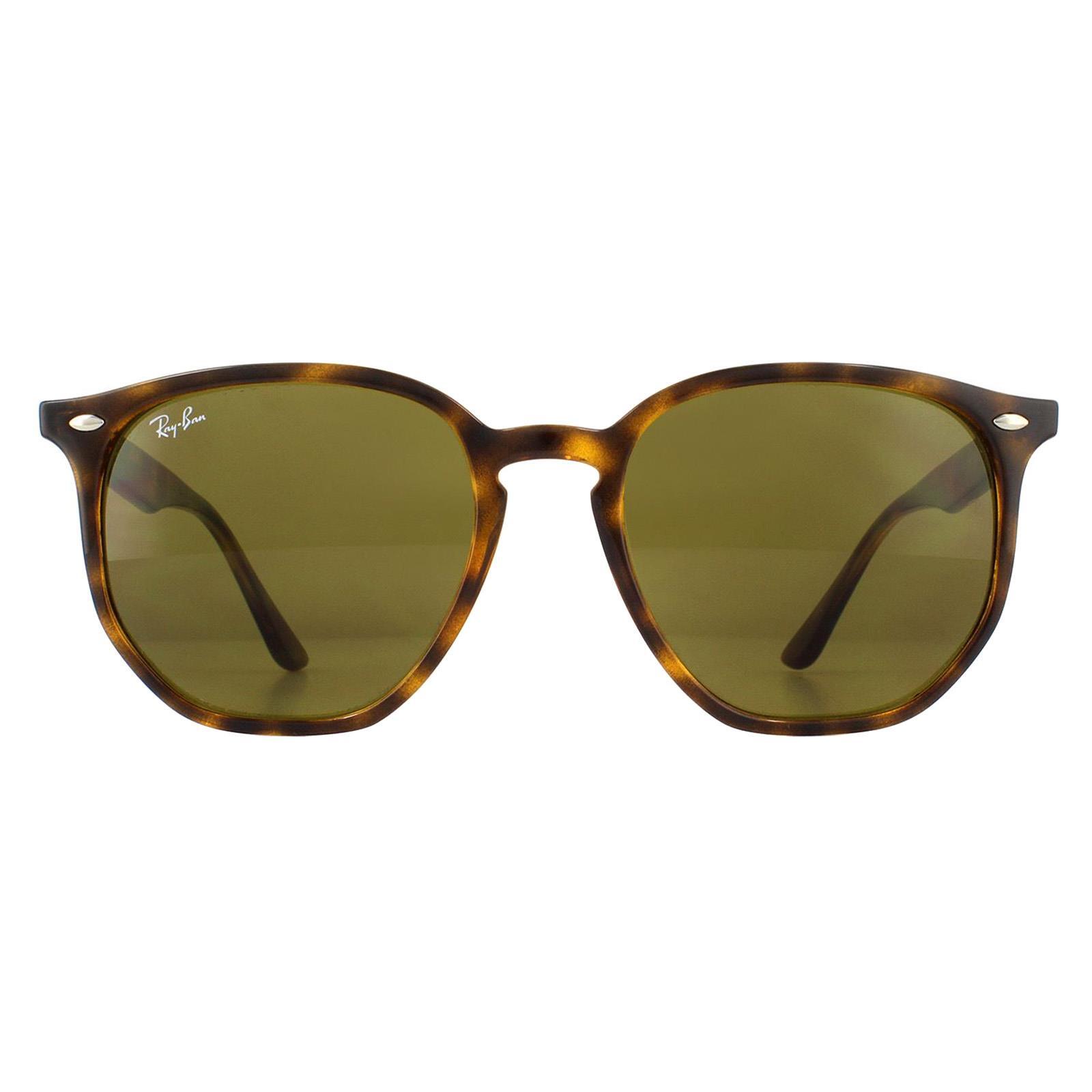 Ray-Ban Round Unisex Havana Brown B-15 Sunglasses