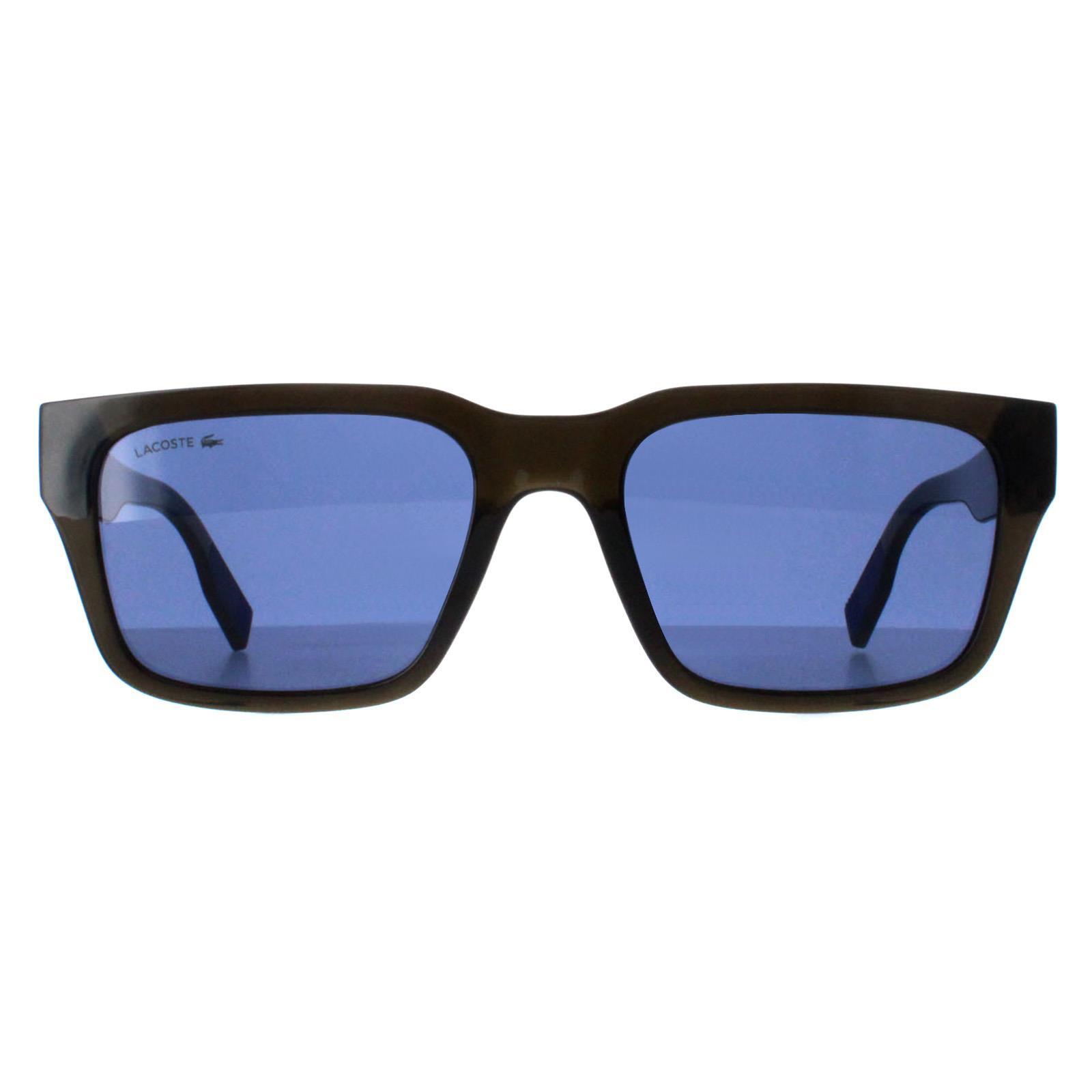 Lacoste Square Mens Dark Grey Blue L6004S