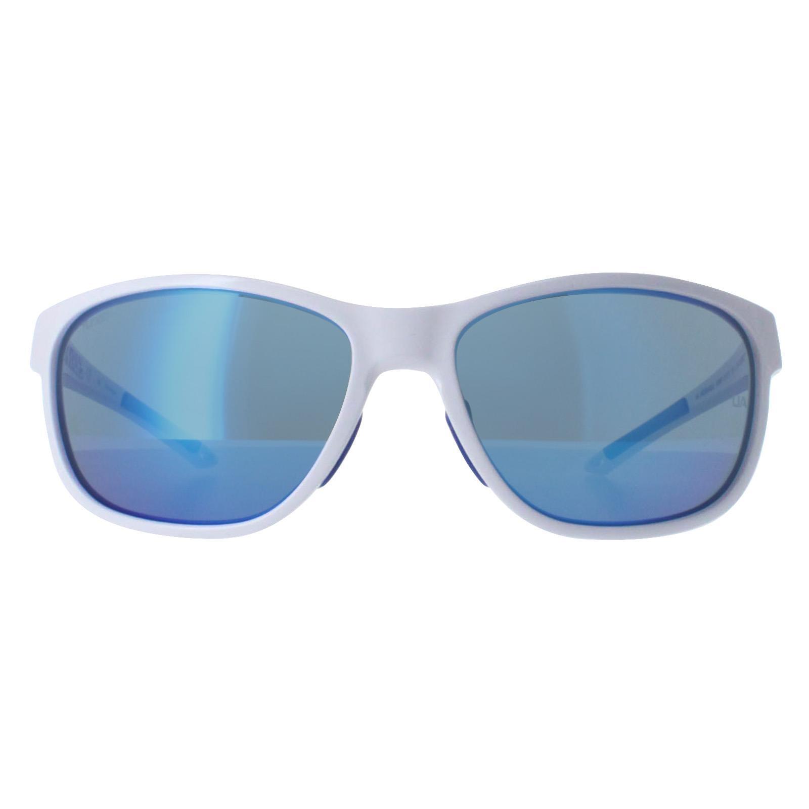 Under Armour Sport Unisex White Blue Mirror Undeniable