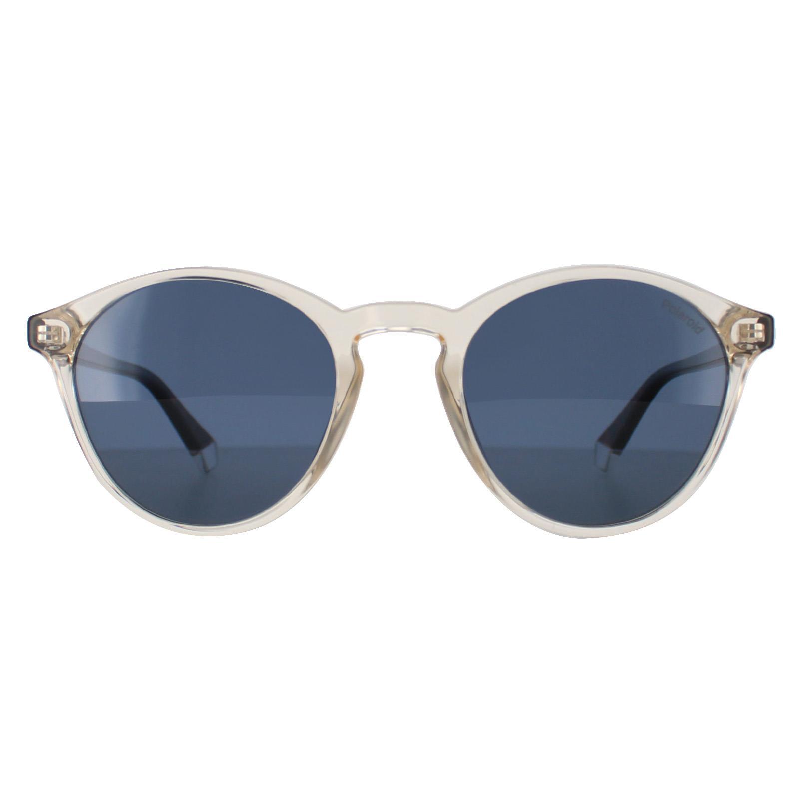 Polaroid Round Mens Yellow Grey Polarized PLD 4153/S