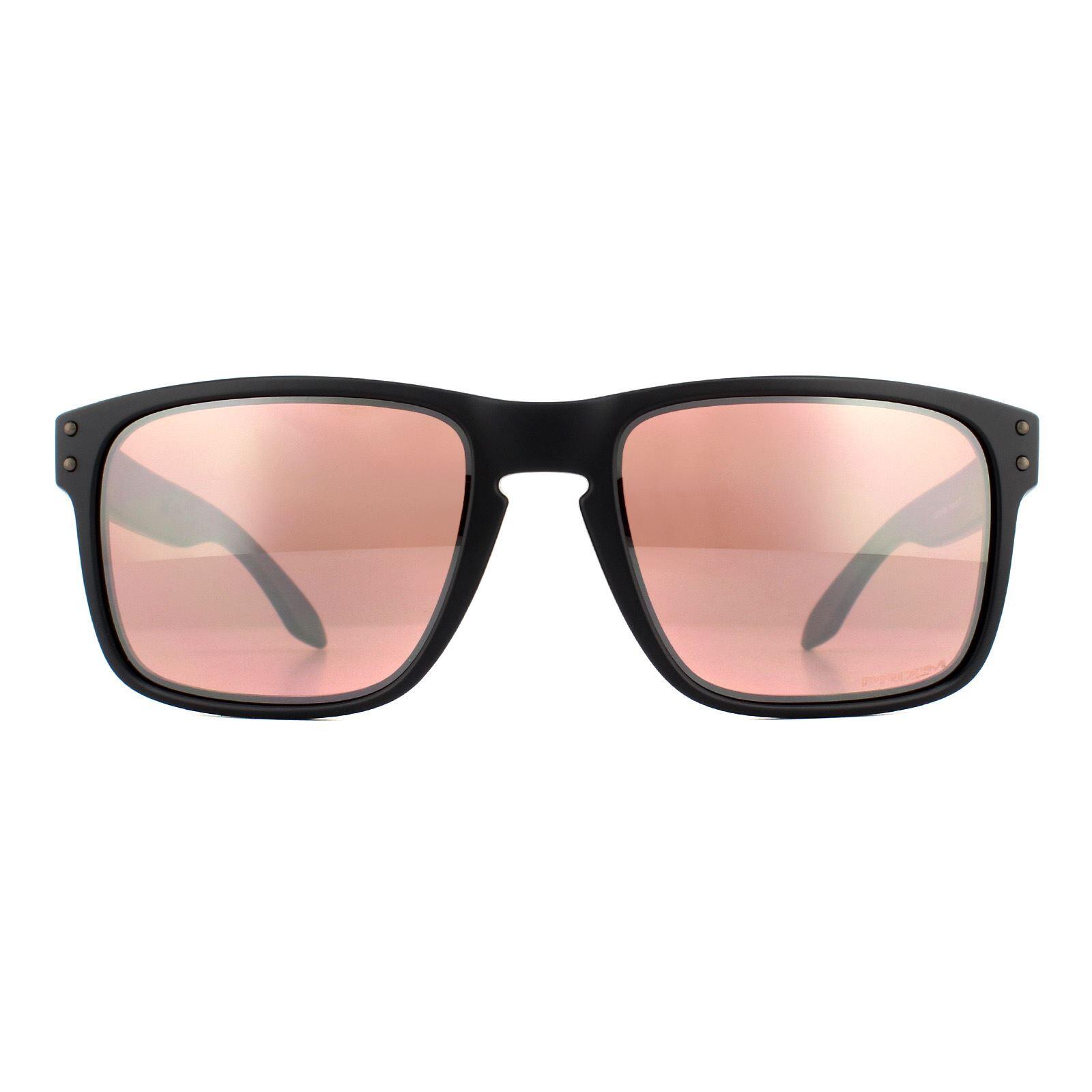 Oakley Rectangle Mens Matte Black Prizm Dark Golf Sunglasses