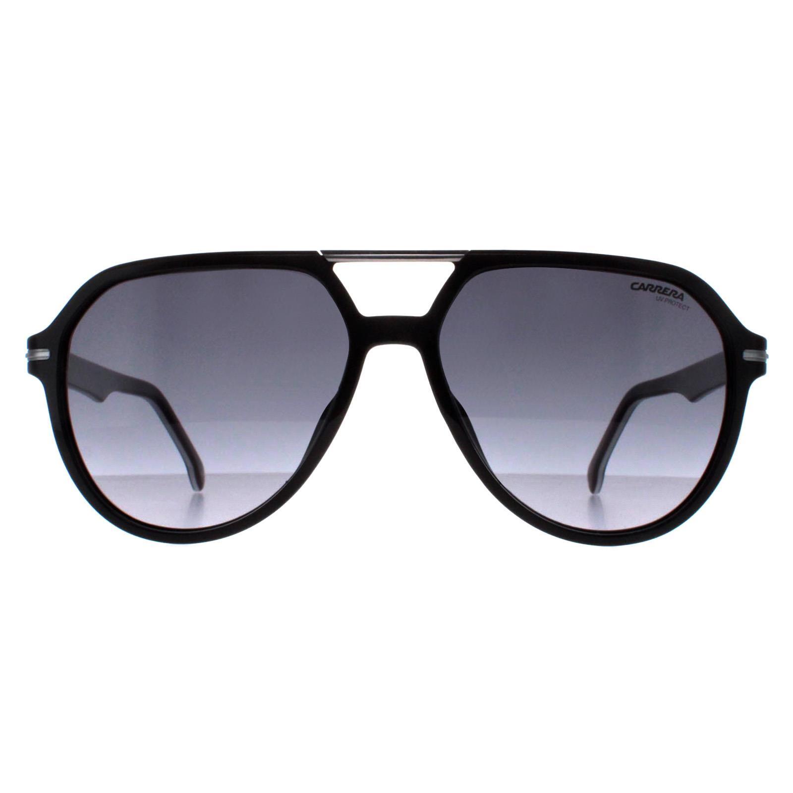 Carrera Aviator Mens Black Burgundy Grey Gradient 315/S