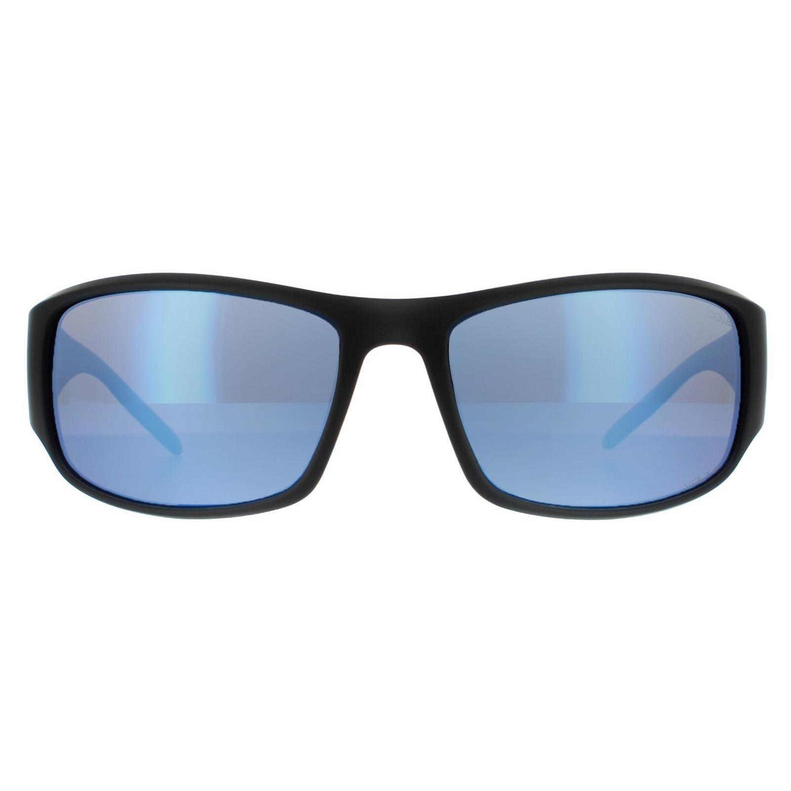 Bolle Sport Unisex Matte Black Crystal Volt+ Offshore Polarized Sunglasses