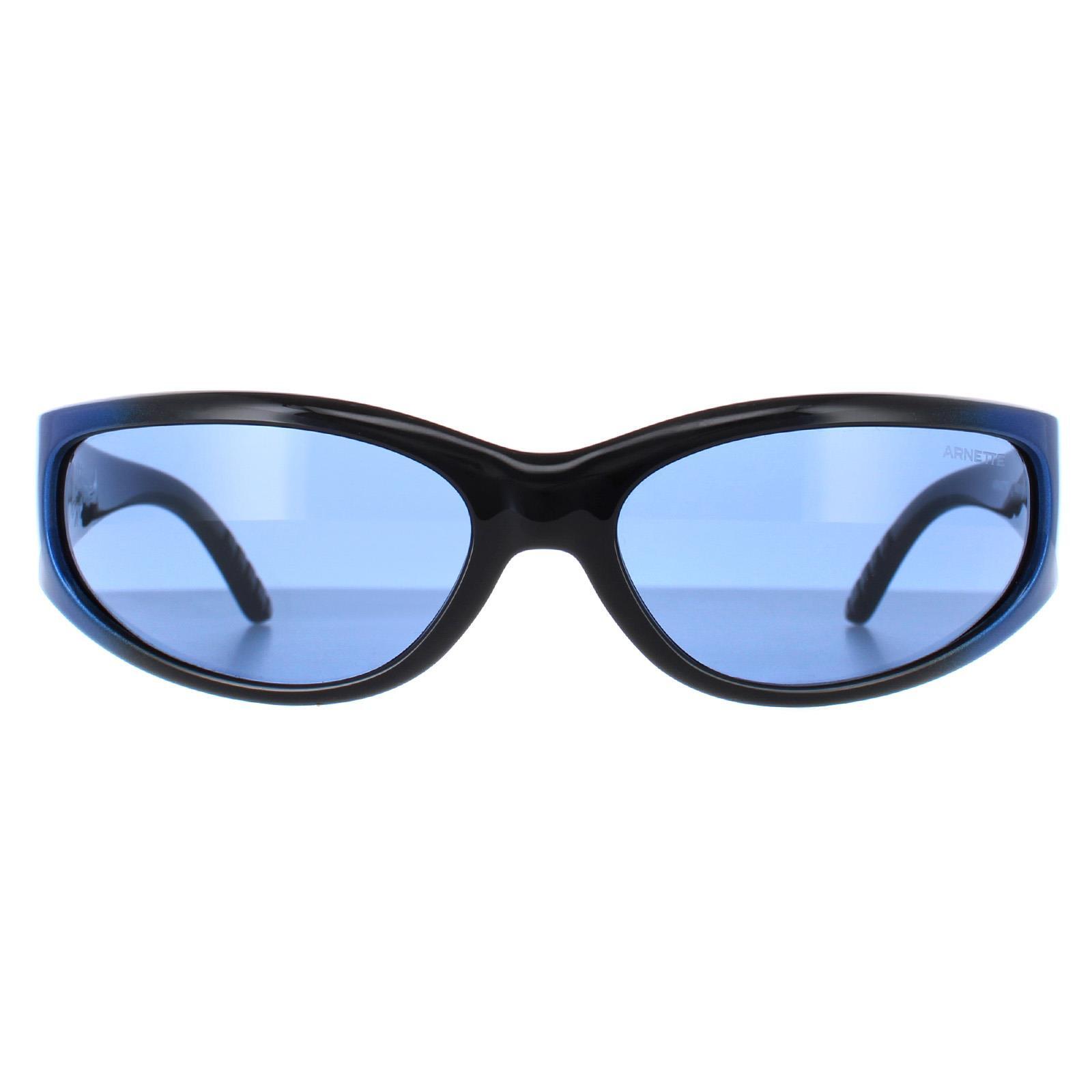 Arnette Oval Unisex Black Gradiant Metal Blue Dark Blue AN4302 Catfish