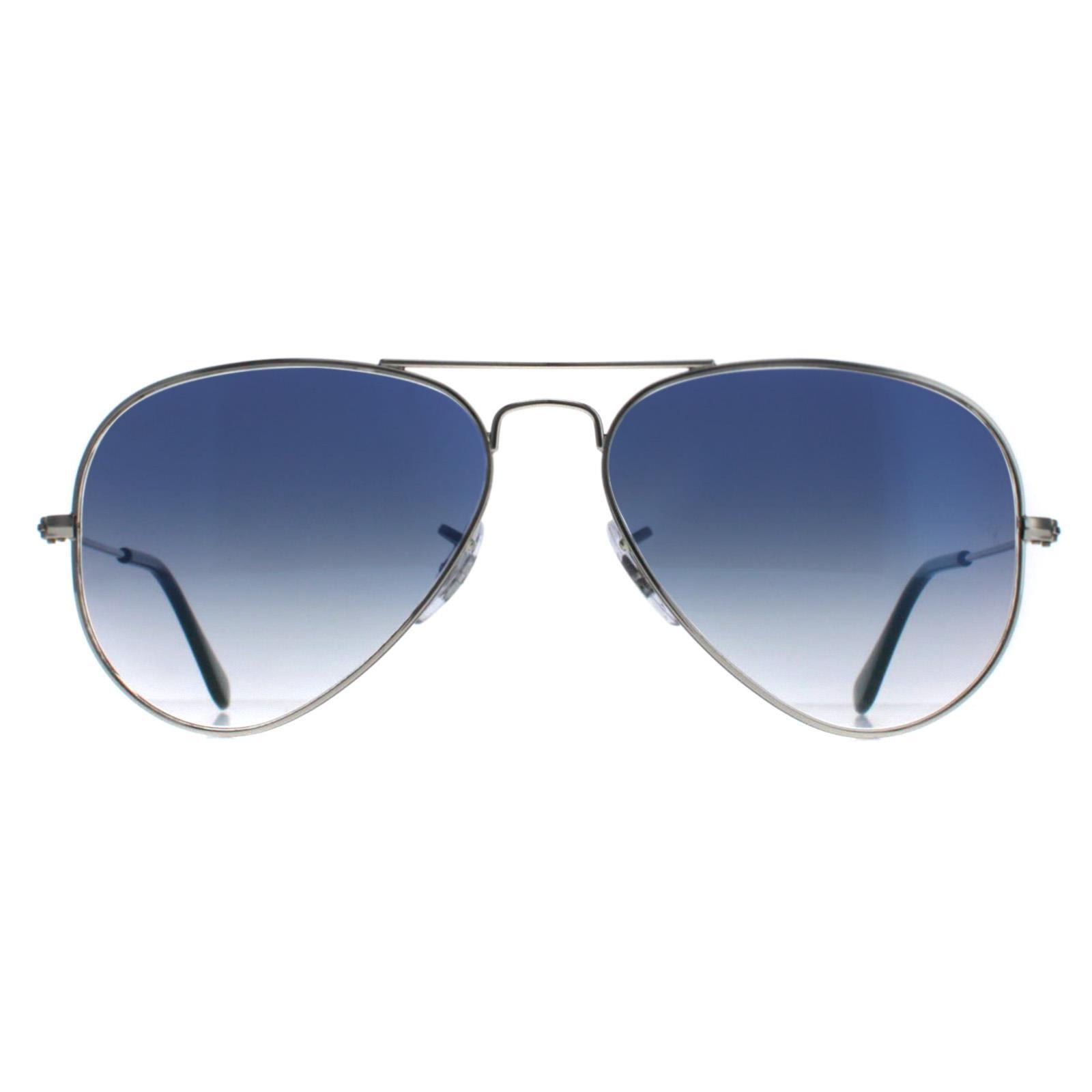 Gradient Mens Ray Ban RB3025 Aviator Gradient