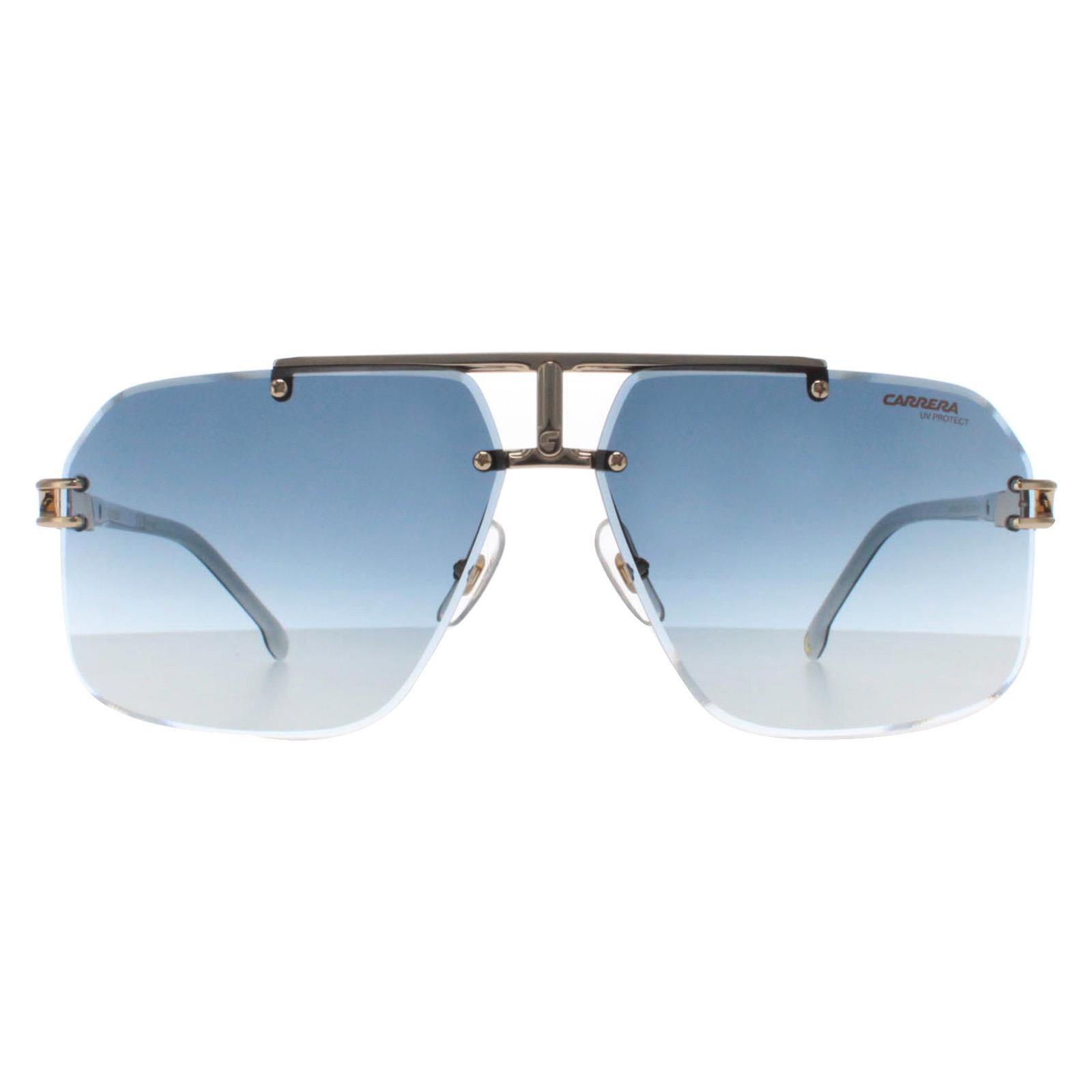 Carrera Rimless Mens Gold Blue Gradient 1054/S