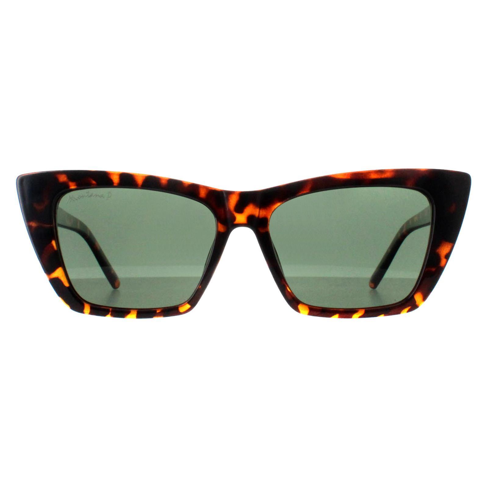 Montana Cat Eye Womens Shiny Turtle G15 Polarized MP64