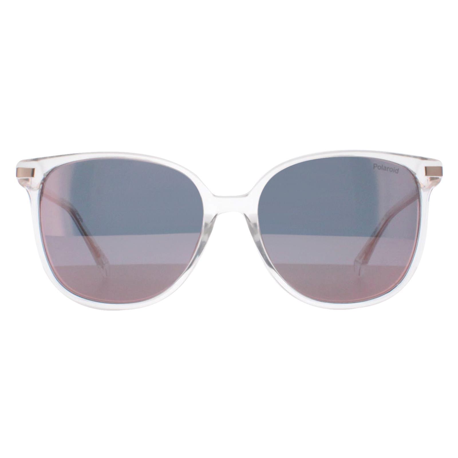 Polaroid Square Womens Gold Copper Rose Gold Mirror Polarized PLD 4170/G/S/X