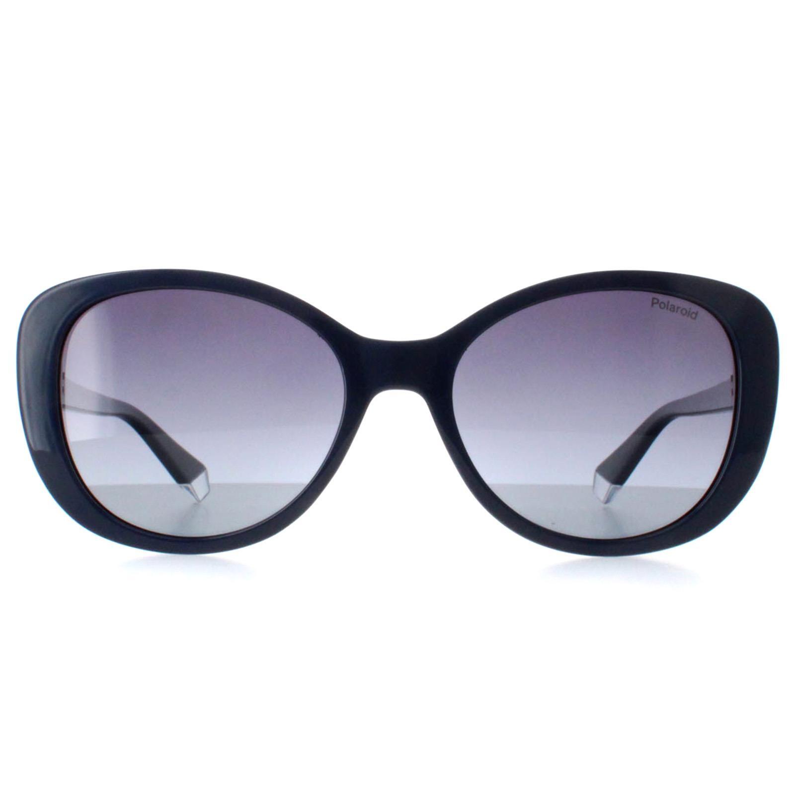 Polaroid Butterfly Womens Blue Grey Gradient Polarized PLD 4154/S/X