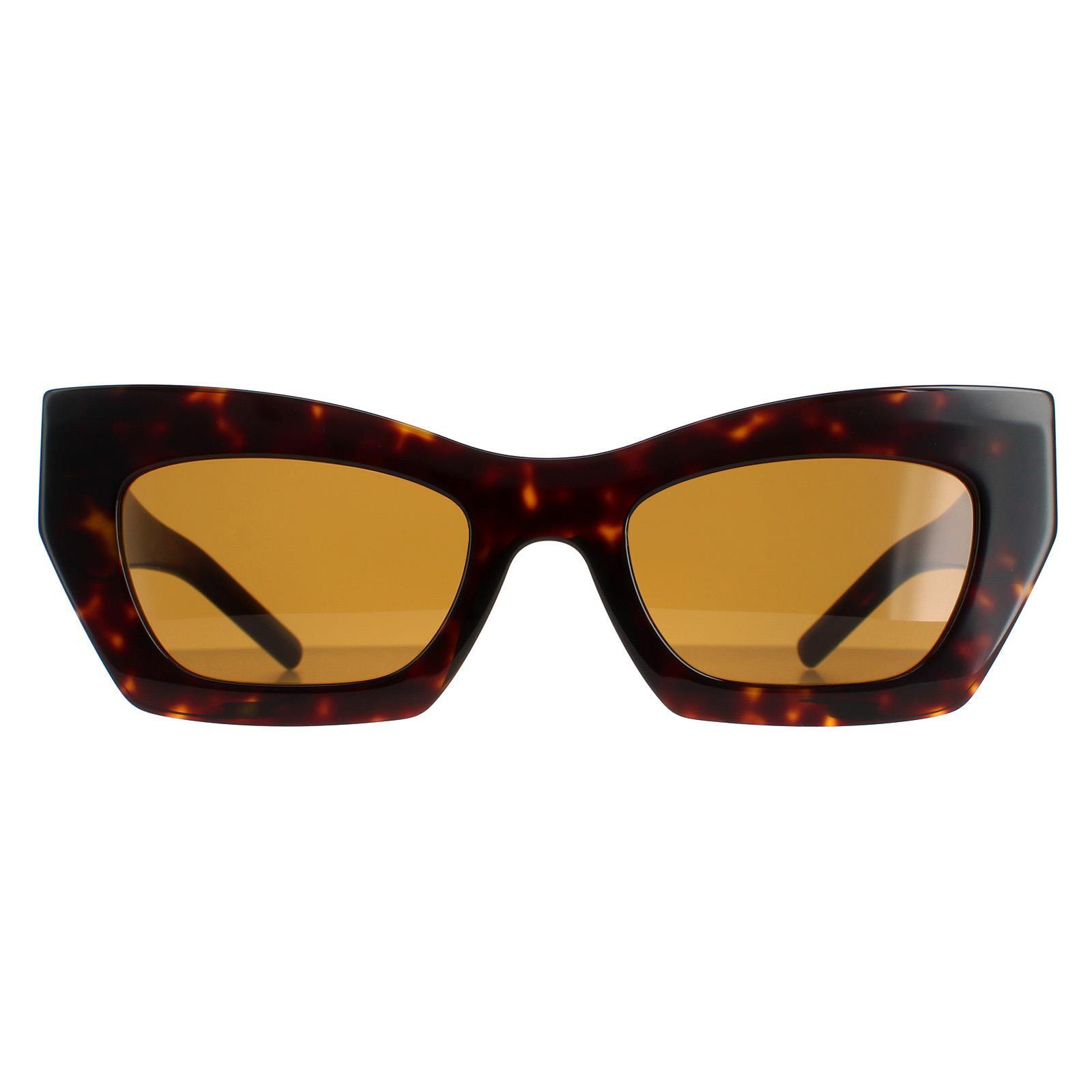 Hugo Boss Square Womens Havana Brown Sunglasses