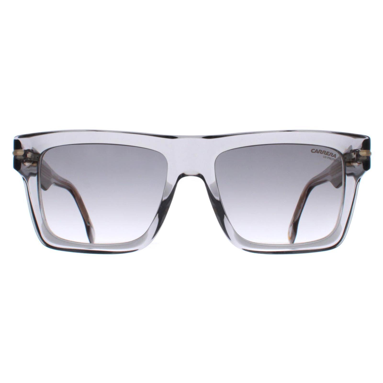 Carrera Square Mens Transparent Clear Grey to Clear Gradient Brown Mirror 305/S