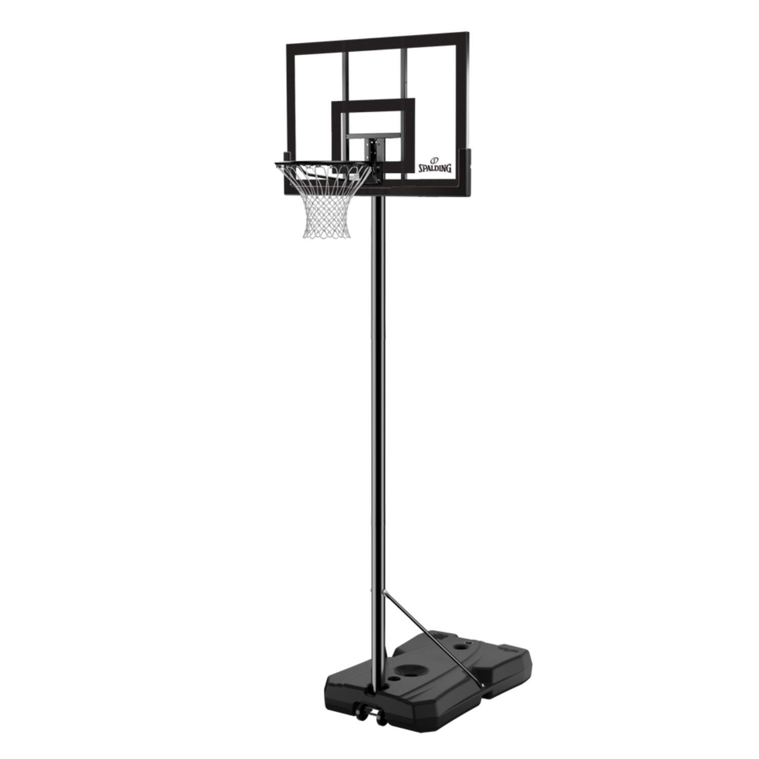 Cesto de basquetebol portátil em acrílico Highlight 42