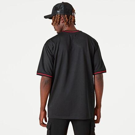 Maglietta NBA Chicago Bulls Uomo con logo della squadra in rete NEW ERA 2/4