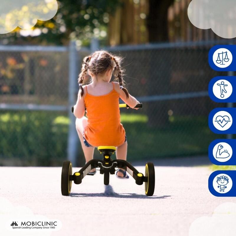 Tricycle 5 en 1 Evolutif Guidon Siège réglable Léger Vélo d'équilibre
