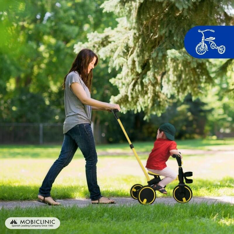 Tricycle 5 en 1 Evolutif Guidon Siège réglable Léger  Vélo d'équilibre