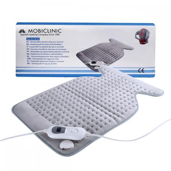 Almohadilla eléctrica Mobiclinic Lumbar y Cervical 62x43 cm