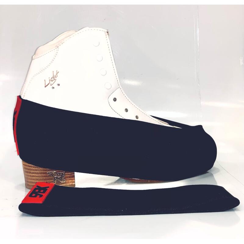 L'ESTEL SKATES -STD SKATES- ESCUDOS/FUNDAS CUBREPATINES DE KEVLAR ELASTICO AZUL 2/4
