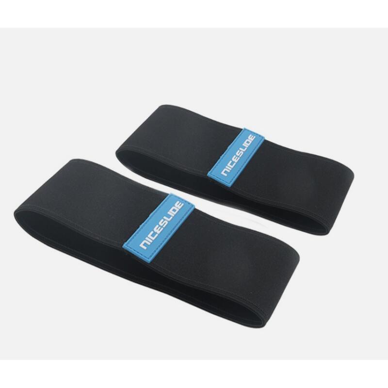 L'ESTEL SKATES -STD SKATES- ESCUDOS/FUNDAS CUBREPATINES DE KEVLAR ELASTICO NEGRO 1/4