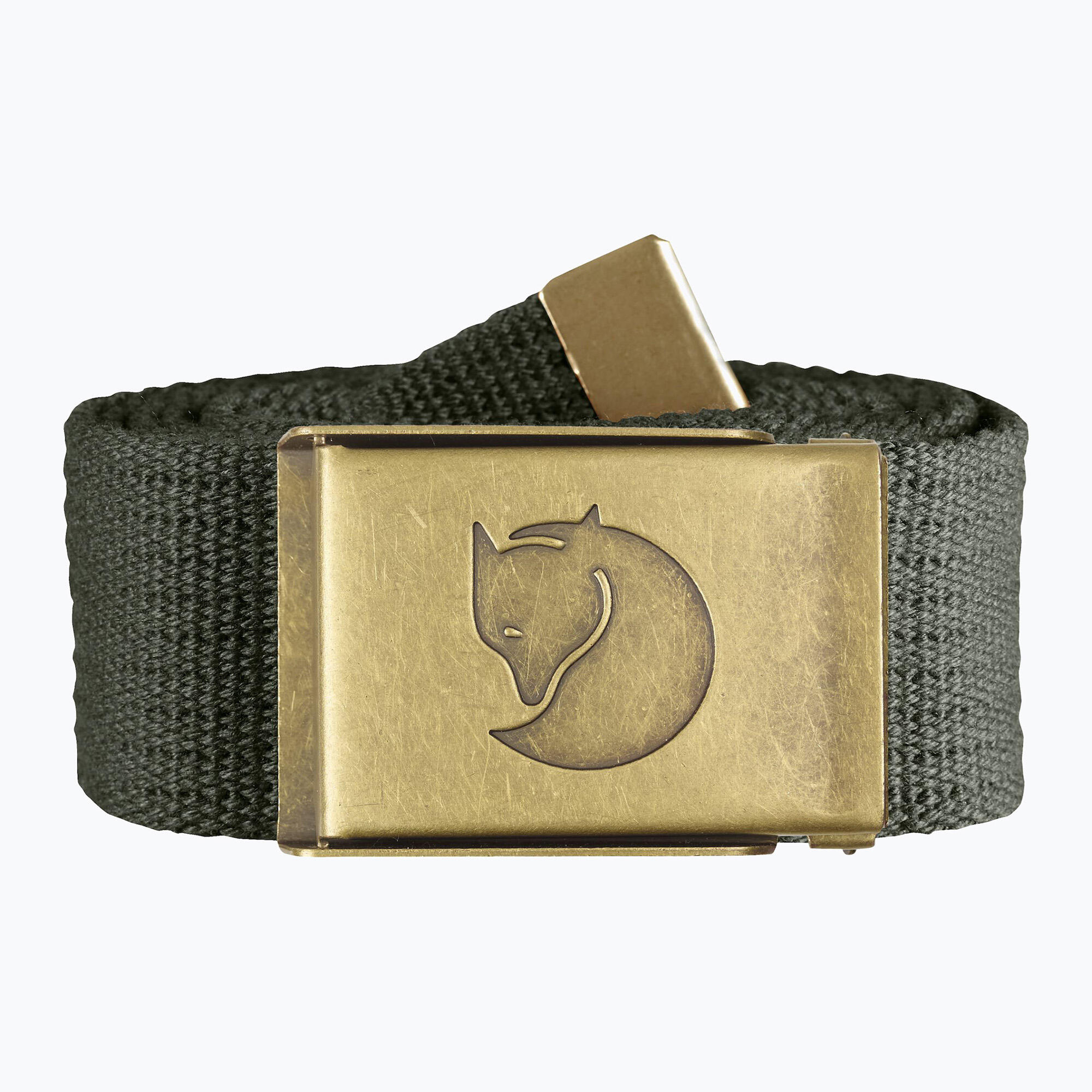 Fjällräven Canvas Brass Belt cinturón para pantalones de montaña 3/4