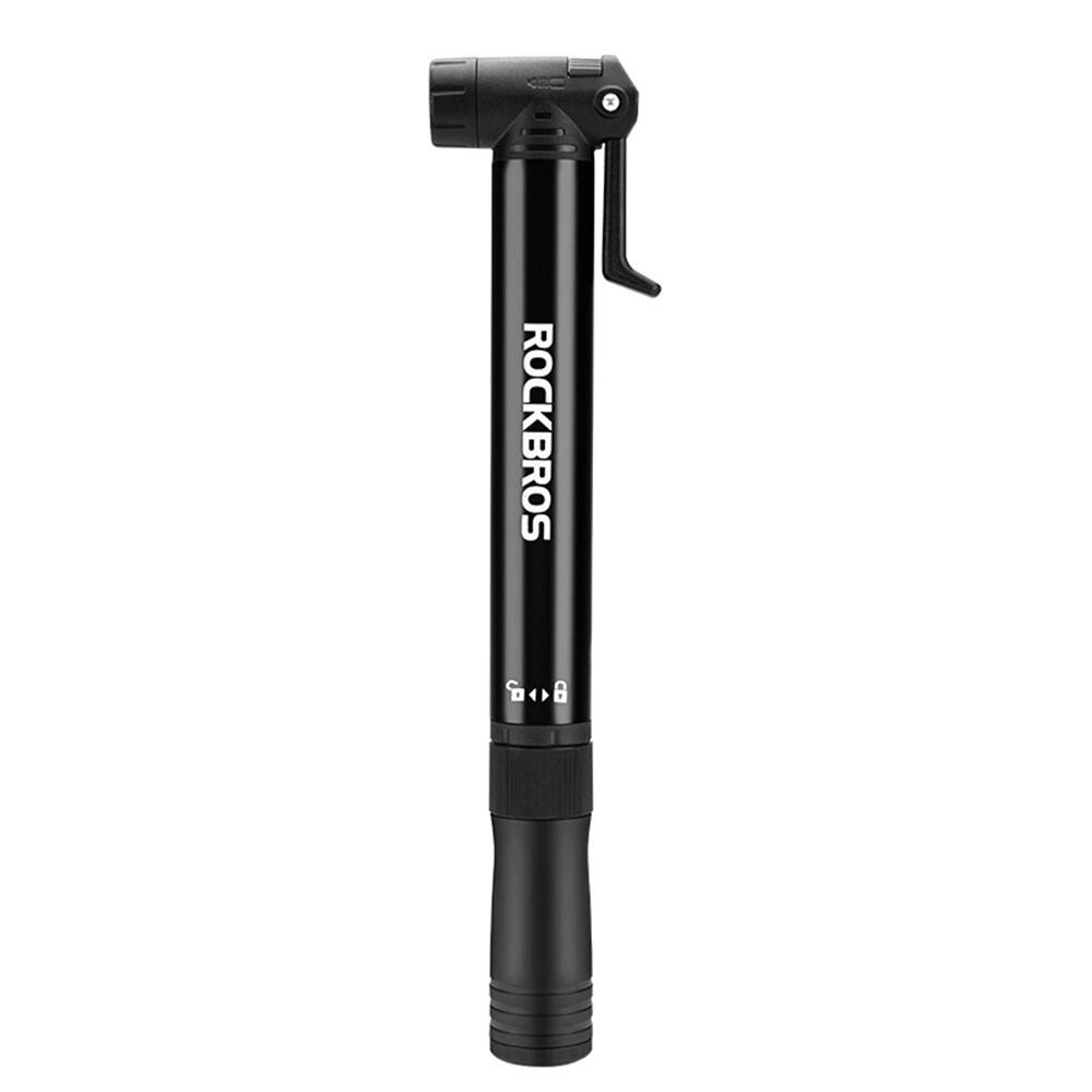 Bomba de bicicleta manual rockbros com chave de fenda