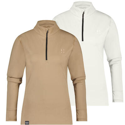 Poederbaas Arctic Ski Pullover Damen - Sand/Weiß - 2er Pack
