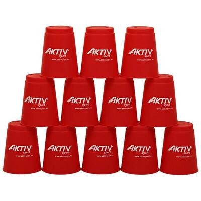 Aktivsport-Becher rot