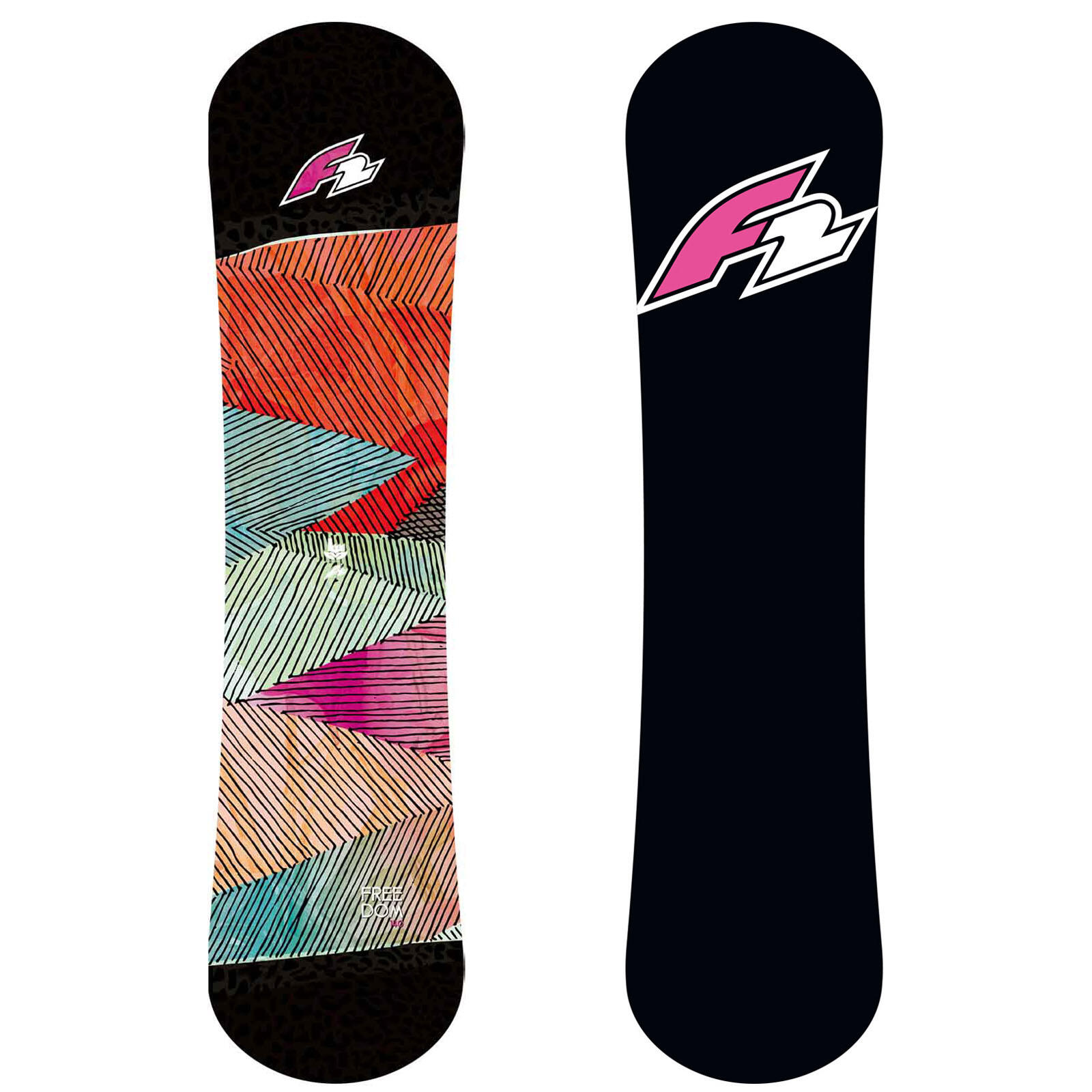 F2 F2 Junior Snowboard Freedom - Rookie Girl Freeride 140 cm Multicolor 2023/24