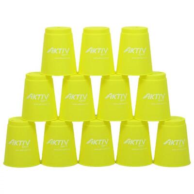 Aktivsport-Becher gelb