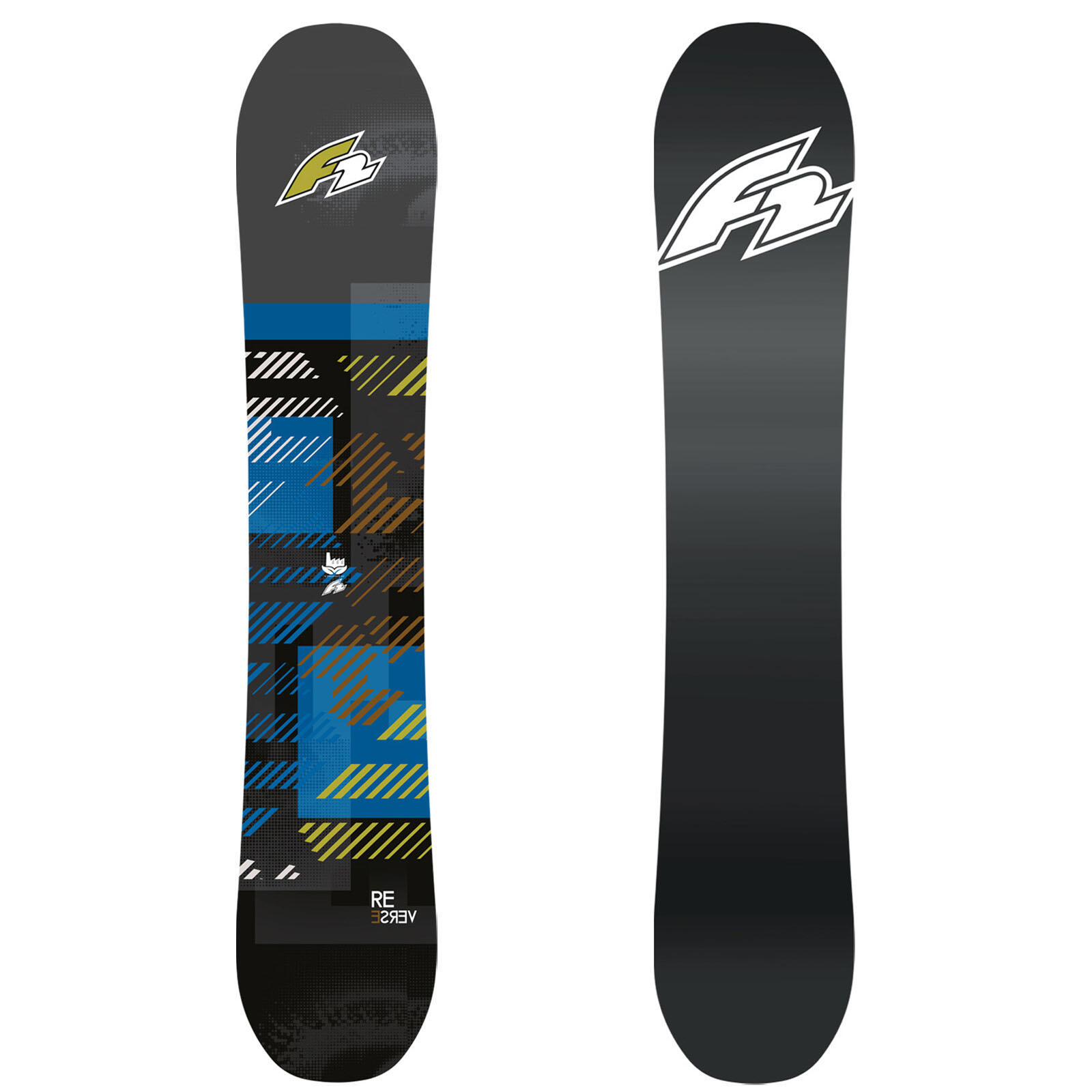F2 F2 Herren Snowboard Reverse Freeride/Freestyle 162w cm Blau 2023/24