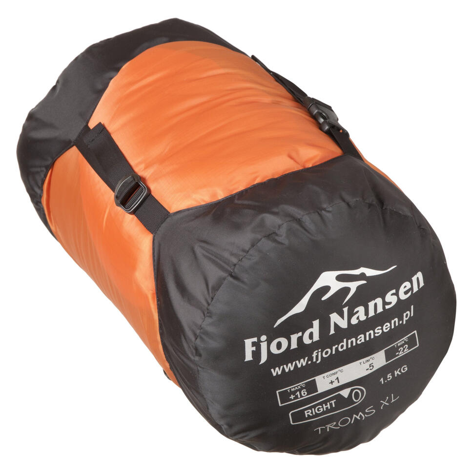 Śpiwór syntetyczny Fjord Nansen Troms XL lewy
