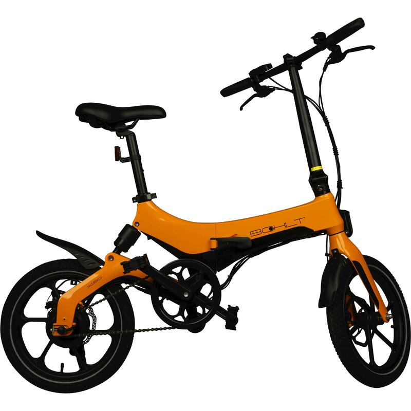 Bohlt X160 Elektrische Vouwfiets - Achterwielmotor - 187Wh - Oranje