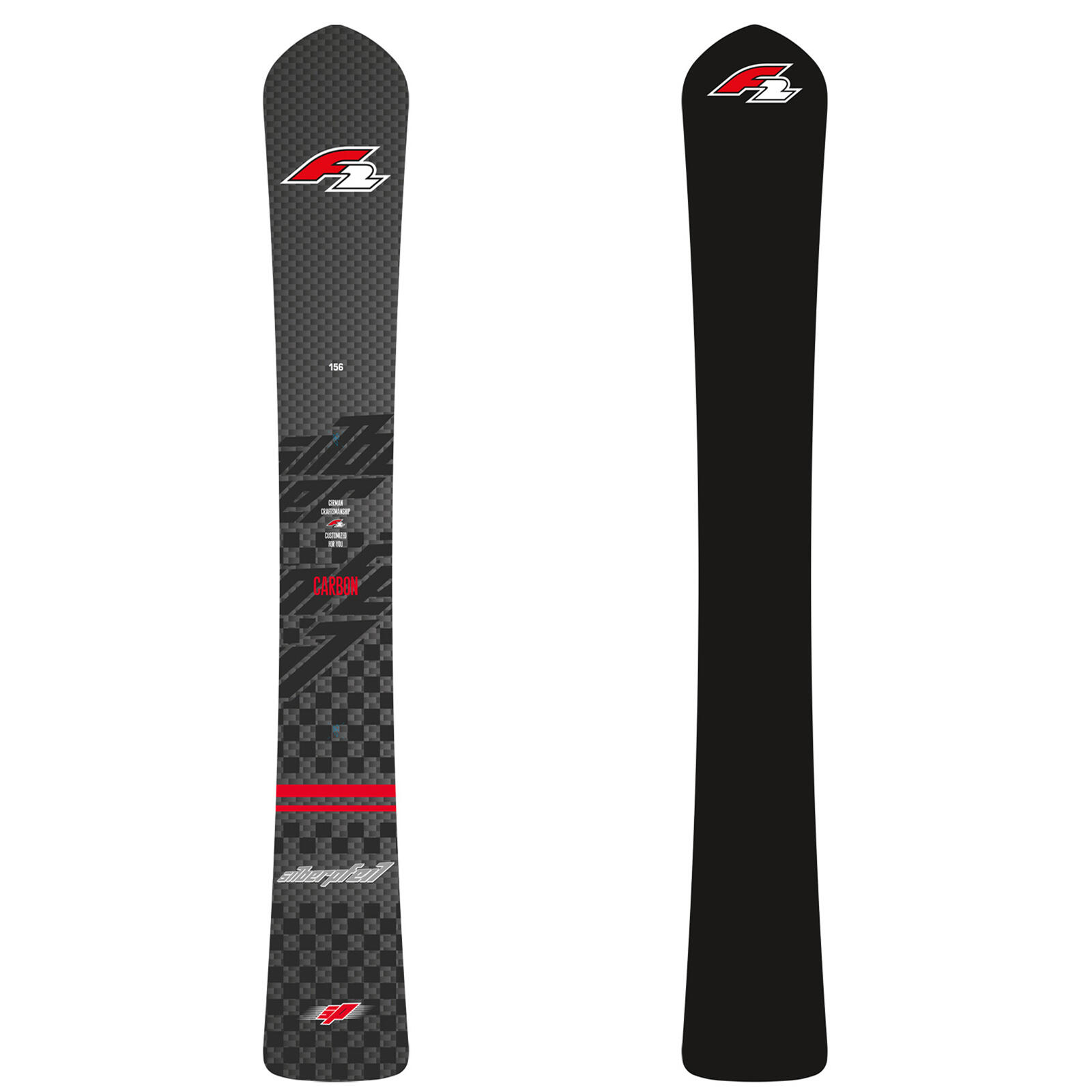 F2 F2  Snowboard Silberpfeil Carbon  Race 156 cm Schwarz 2023/24