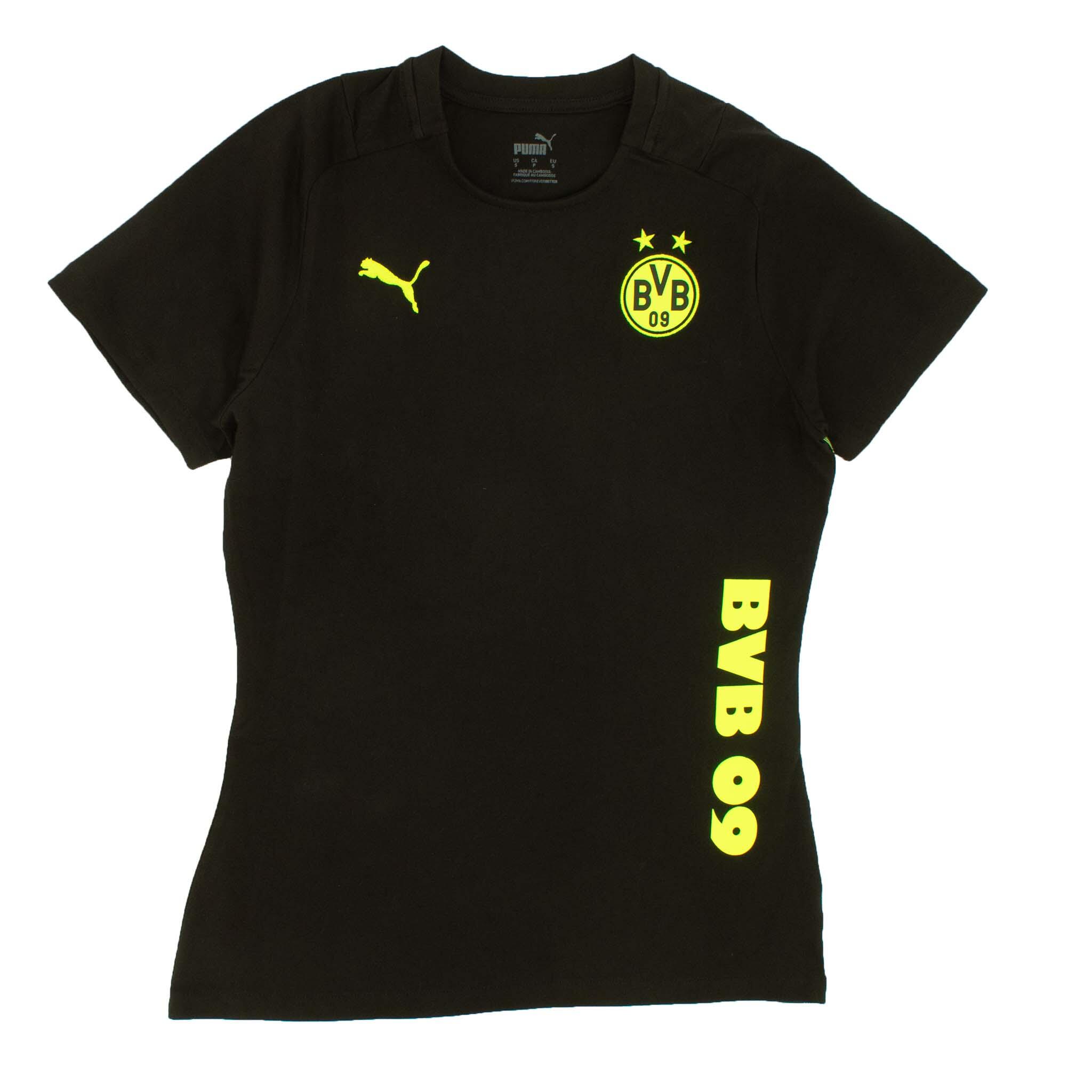 PUMA Shirt BVB Borussia Dortmund Casuals in Schwarz